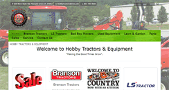 Desktop Screenshot of hobbytractors.com
